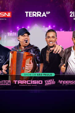 Besni Apresenta: Show do Tarcísio do Acordeon, Vitor Fernandes, Theuzinho e Anderson O Garotinho no Terra SP