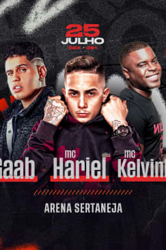 Show do MC Hariel, Gaab e MC Kelvinho no Arena Sertaneja