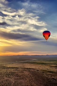 Morning Hot Air Balloon Flight Over Phoenix