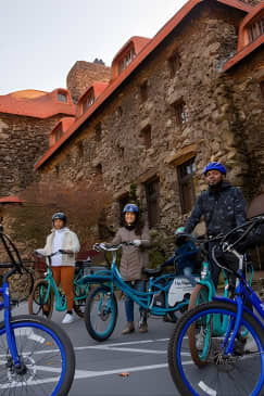 Asheville Historic Downtown Guided Electric Bike Tour with Scenic Views