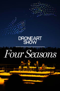 DroneArt Show : La musique qui illumine la nuit avec Volotea