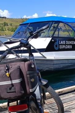 The Ultimate Lake Dunstan Bike Hire And Boat Experience
