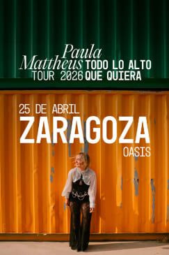 Paula Mattheus en Zaragoza