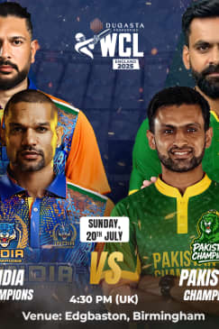 India vs Pakistan - World Championship of Legends