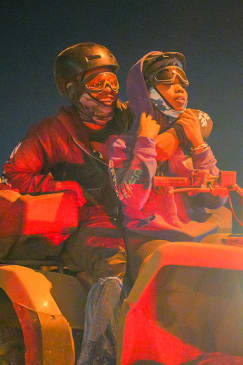Night ATV Tour with LED Lights