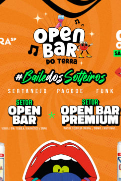 Open Bar do Terra SP - Baile dos Solteiros 5.0