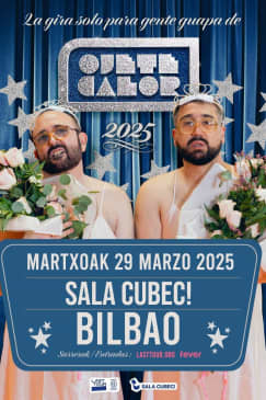 Ojete Calor en Sala CUBEC, Bilbao 2025