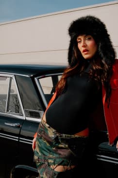 ﻿Queralt Lahoz in Madrid