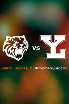Tigres vs Leones Serie 12 Juegos 1 y 2