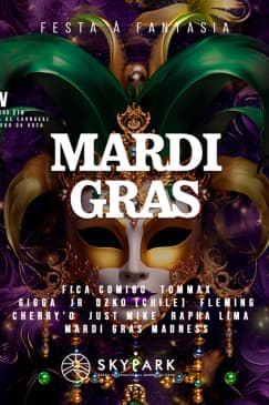 MARDI GRAS | Festa à Fantasia