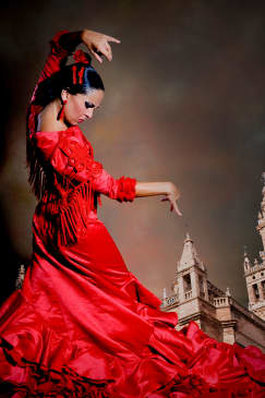 ﻿Live flamenco show in Seville