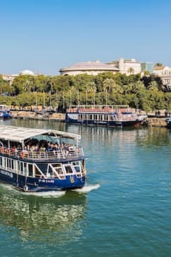 Pack Aventura Sevilla: Excursión en Autobús + Crucero Panorámico por el Guadalquivir + Visita Guiada