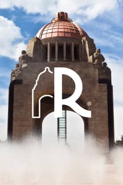 Acceso al Mirador del Monumento a la Revolución Mexicana