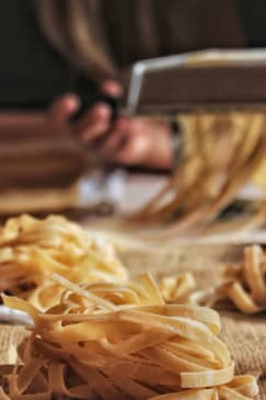 Pasta casera: Fettuccine y pesto - Seattle