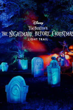 Disney Tim Burton’s The Nightmare Before Christmas Light Trail