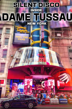 Silent Disco inside Madame Tussauds in New York