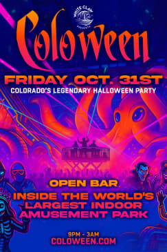 Coloween 2025: Open Bar & Haunted Bounce Empire