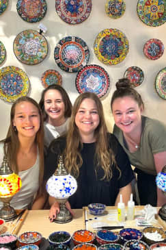 Mosaic Art Classes Adelaide: Turkish Lamp Workshop