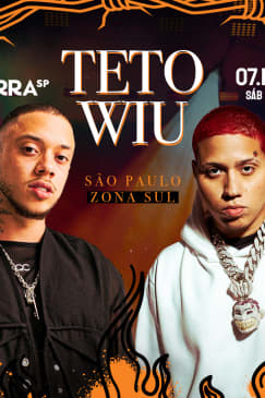 Show do Wiu e Teto no Terra SP