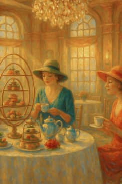 Tea Time at the Tip Top Tap