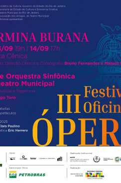 3º Festival Oficina de Ópera - Carmina Burana Cantata Cênica