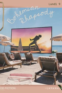 Ciné Java : films sur la plage et concerts live