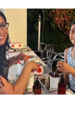 Mommy and Me Candle Making