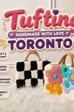 Tuft Your Own Tote Bag
