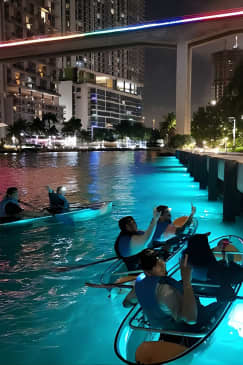 L.E.D. Light Kayak Miami City Lights
