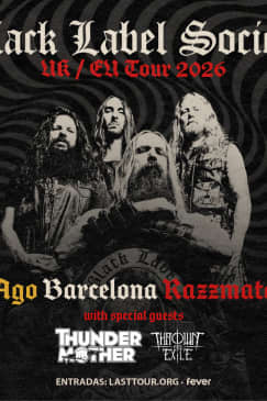 Black Label Society en Razzmatazz 1, Barcelona 2026
