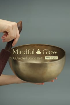 Mindful Glow: Candlelit Sound Bath Meditation