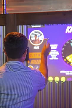 60-minute Augmented Reality Darts
