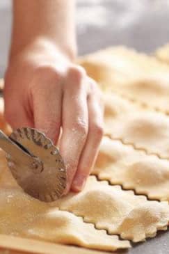 Crea tus propios raviolis: Clase de pasta