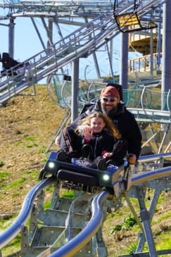 The Wild Stallion Mountain Coaster at SkyLand Ranch