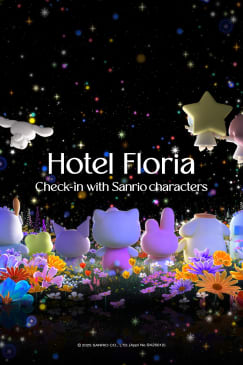 Hotel Floria: Check-in with Sanrio characters