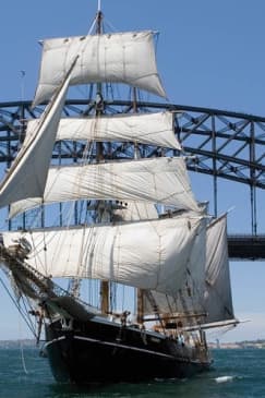 Sydney Harbour Tall Ship Lunch Cruise With Views
