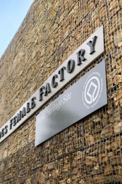 Cascades Female Factory Site Entry 