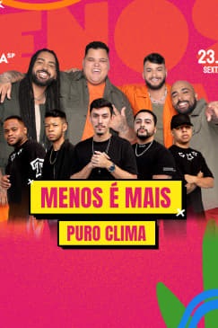 Show do Menos é Mais no Terra SP
