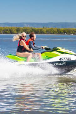 Jet Ski Safari 1.5 Stunden South Stradbroke Island Tour