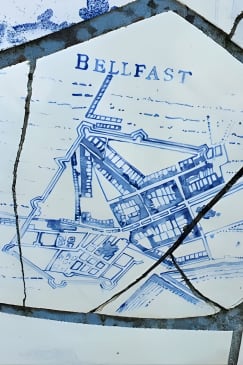 Eclectic Belfast walking experience, along'The Marti Way'