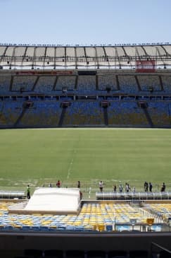 Estádio do Maracanã: sem filas