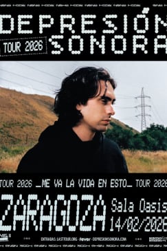 Depresión Sonora en Sala Oasis, Zaragoza 2026