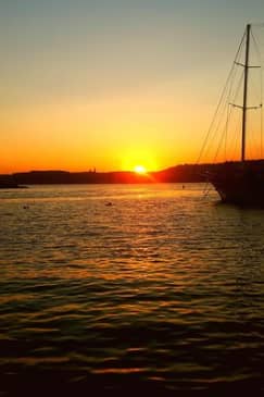 Sunset Private Boat Trip, Charter Malta Gozo Comino Blue lagoon