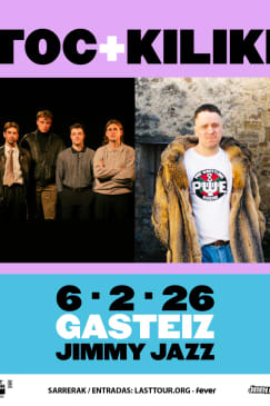 TOC y Kiliki en Jimmy Jazz, Vitoria 2026