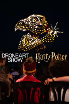 DroneArt Show: Harry Potter™ auf der Galopprennbahn München