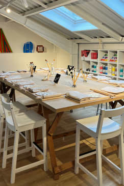 Atelier créatif de sculpture à la Fondation Cherqui