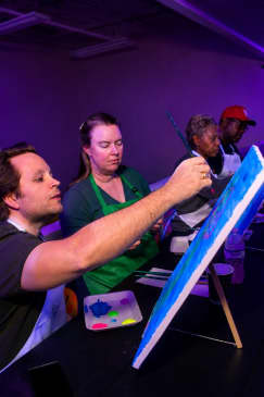 Glow & Flow: UV Paint Night Experience