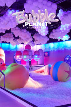 Bubble Planet - Ein immersives Erlebnis - Warteliste