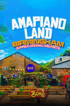 AMAPIANOLAND - Birmingham's Biggest Afrobeats & Amapiano Day Party