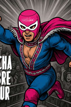 Noche mexicana: Lucha Libre + Tequila + Tacos y Guacamole